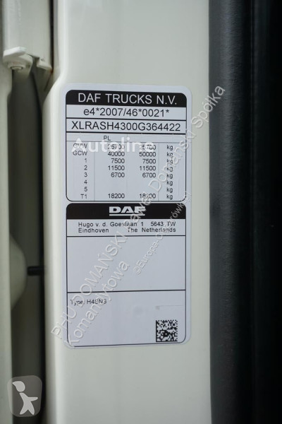 Camion remorque DAF / TANDEM