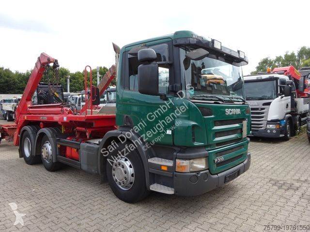 Camion Scania P310 Absetzkipper MEILLER mit...