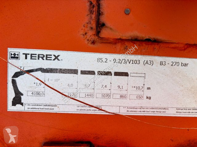 Camion Mercedes 1832 I Terex...