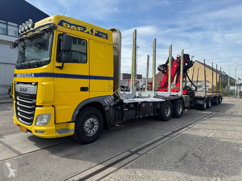 Camion DAF 510 6X4 EURO 6 PALFINGER Q150Z +...