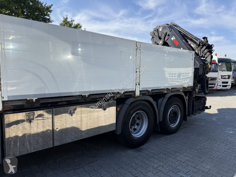 Camion MAN TGX 6X2 Hiab 422 + Jib + Winde