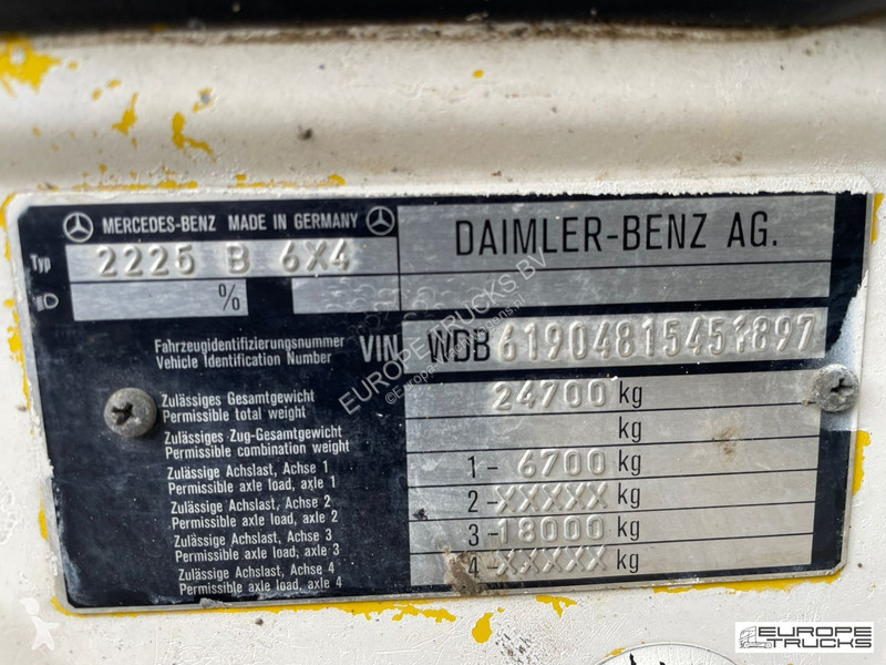 Camion Mercedes K Full steel - Manual - V8 -...