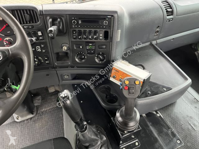 Camion Scania 450 8x4 Trösch Abrollkipper