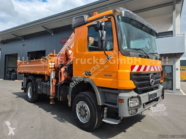 Kamion Mercedes 1836 / 4X4 ALLRAD / 13m Atlas...