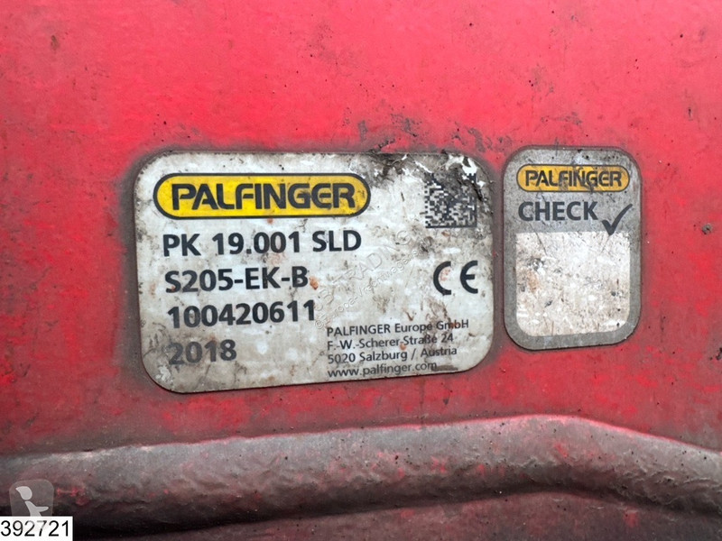 شاحنة Iveco X-Way 360 6x4, EURO 6, Palfinger,...
