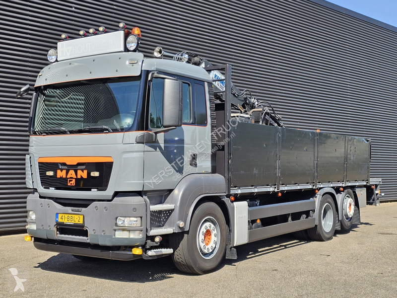 شاحنة MAN TGS / 6X2-4 BL / KENNIS ROLLER CRANE...