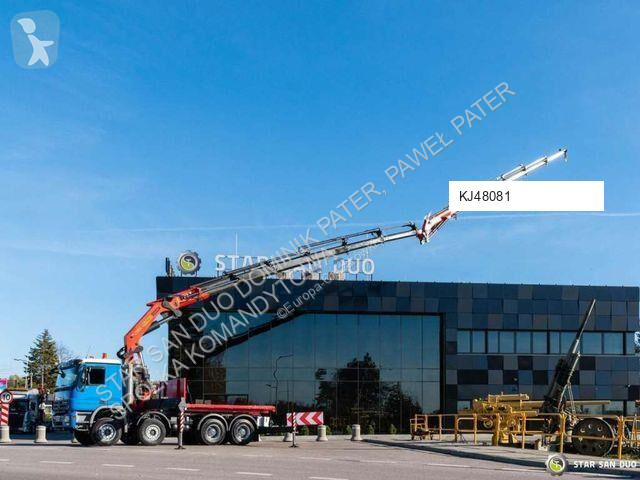 شاحنة Mercedes 4148 8x4 PALFINGER PK 74002 Crane