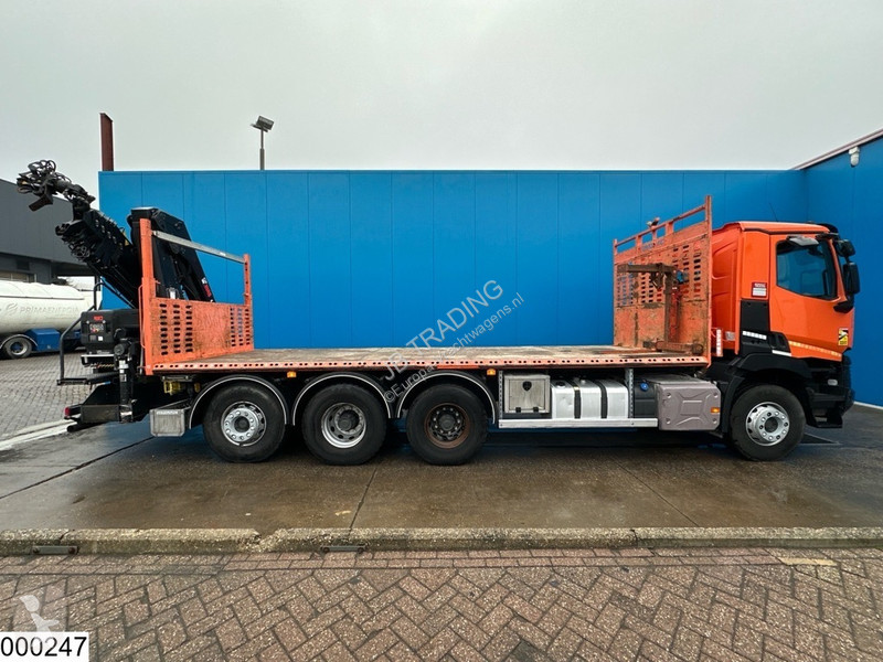 شاحنة Renault C 430 8X4, EURO 6, HIAB, X-HIDUO...