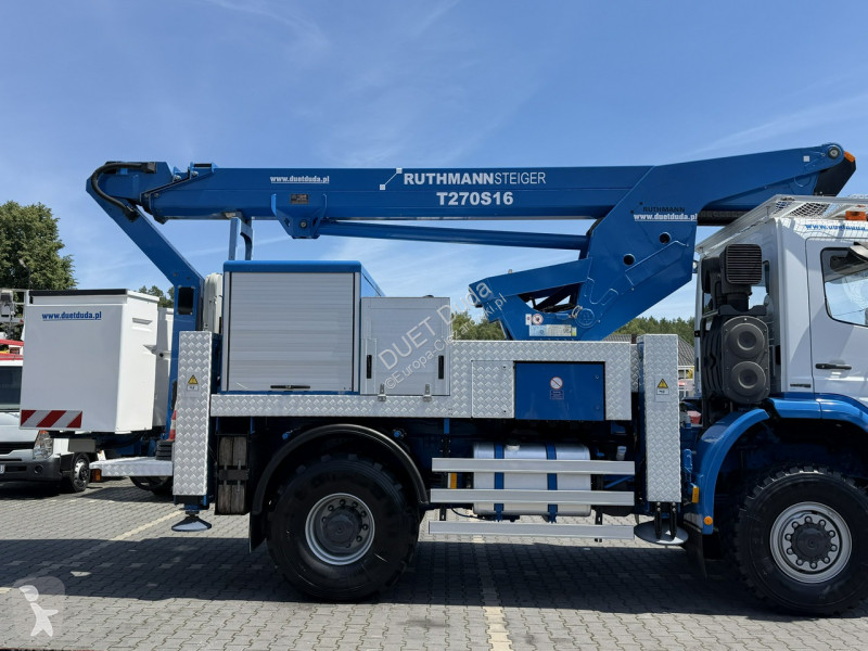 شاحنة Mercedes AXOR 1829 4x4 Zwyżka RUTHMANN...