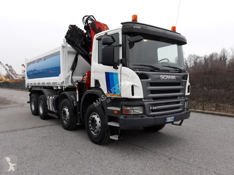 شاحنة Scania P420 8X4