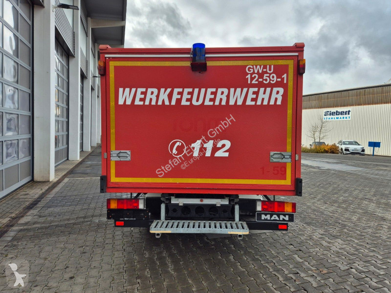 شاحنة MAN LE Feuerwehr Schmitz GW-6 Gerätewagen
