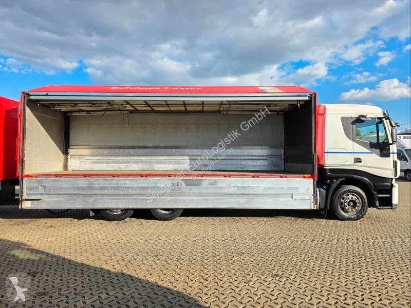 شاحنة مقطورة Iveco 420 / Ladebordwand /...