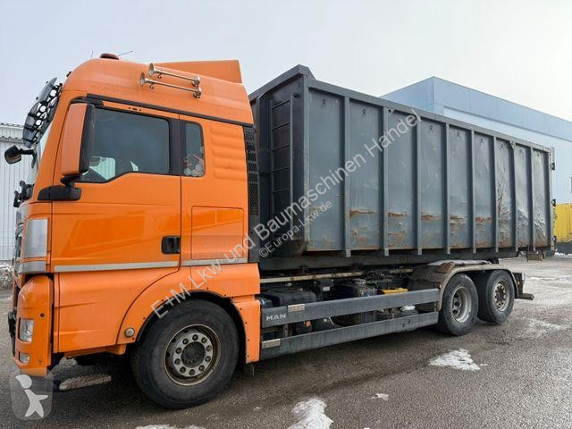 شاحنة MAN TGX 6X2 Abrollkipper Blatt Luft Lift Ret