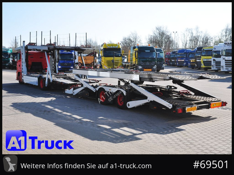 شاحنة MAN 18.400 TGX, Autotransporter Kässbohrer,