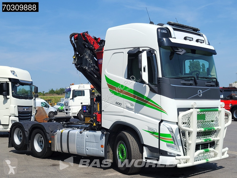 شاحنة Volvo 500  6X4 Full-Air Liftachse HMF...