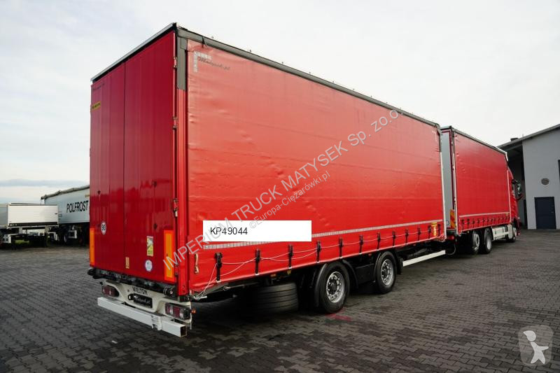 شاحنة Volvo FH 460 / ZESTAW TANDEM / 120 M3 /...