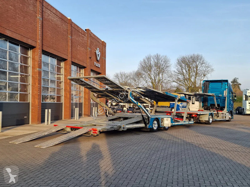 شاحنة Volvo 500 Globetrotter XL Cartransporter...