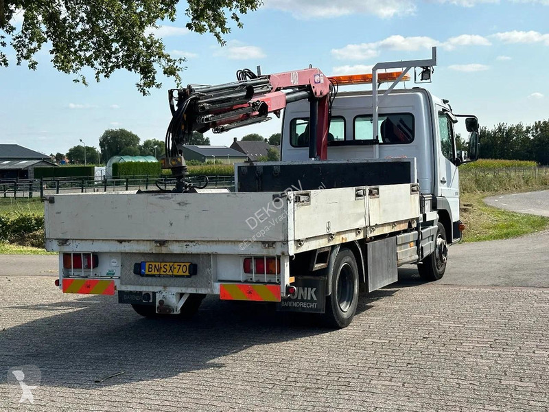 شاحنة Mercedes 1018 KRAAN/CRANE HMF403!!129tkm