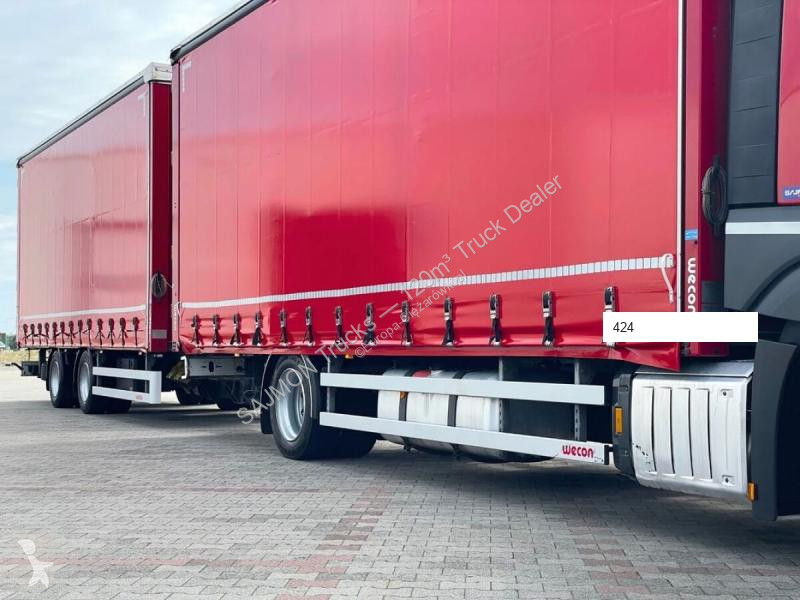 شاحنة مقطورة Mercedes ACTROS / ZESTAW TANDEM...