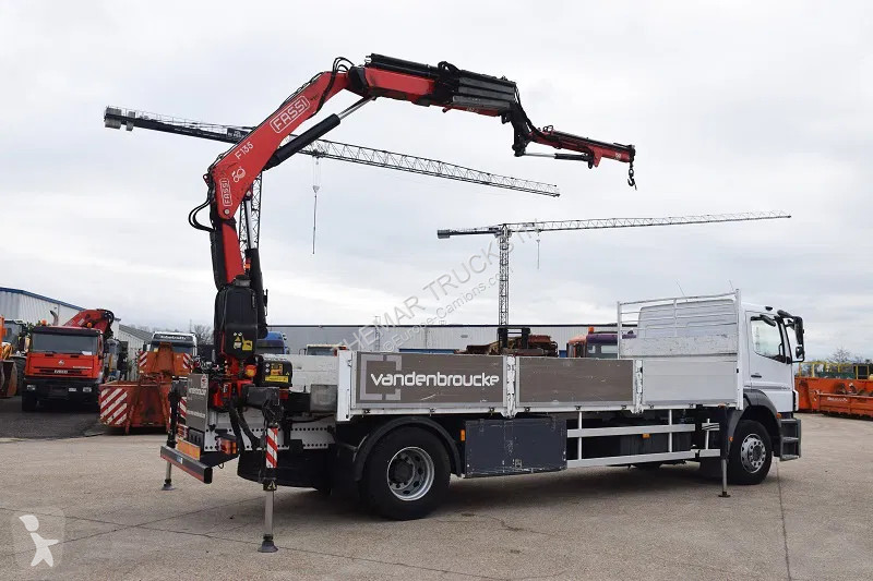 شاحنة Mercedes 1829 + Fassi 135 Flygip