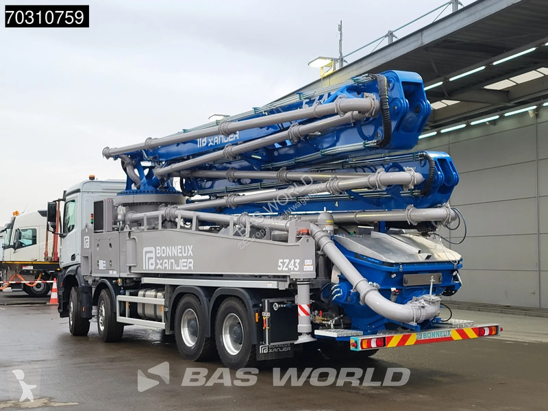 شاحنة Mercedes 4151 8X4 NEW! 43mtrs Bonneux...