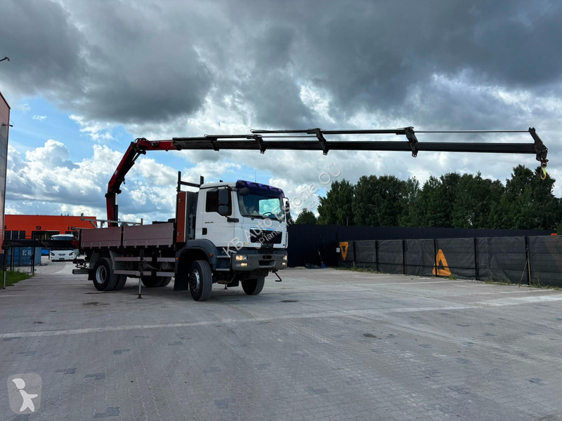 شاحنة MAN 18.340 4x4 HMF 1720-K5 / PLATFORM...