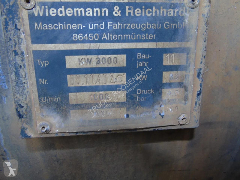 شاحنة Scania 360 360 + COMBI VACUUM WIEDEMANN +...