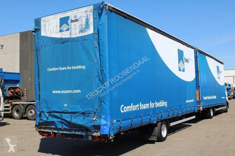 شاحنة MAN 8.210 + TRAILER + SLEEPCAB COMBI