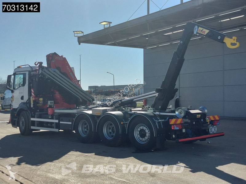 شاحنة MAN 35.480  8X4 NEW! FASSI F275A Crane +...