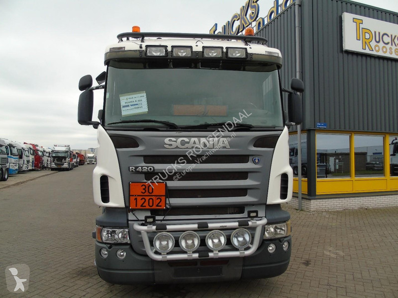 شاحنة Scania + 18.000 + 6X2 + MANUAL