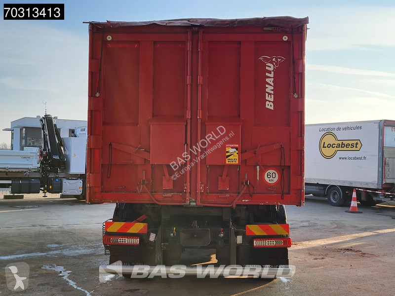 شاحنة Renault T 480 6X2 31m3 Benalu Steering...