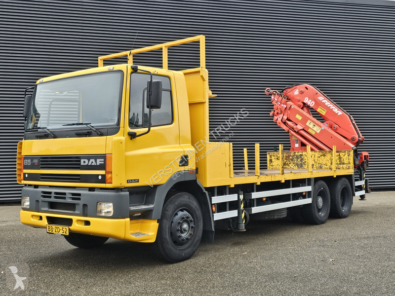شاحنة DAF CF 85330 / 40 t/m CRANE / KRAN /...