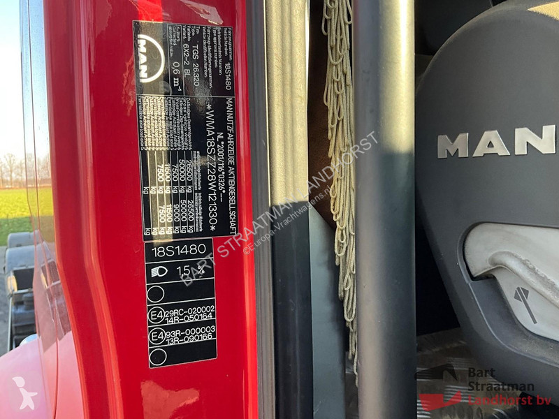 Lastbil MAN TGS 6X2-4 BL met Hyva 22-62-SK...