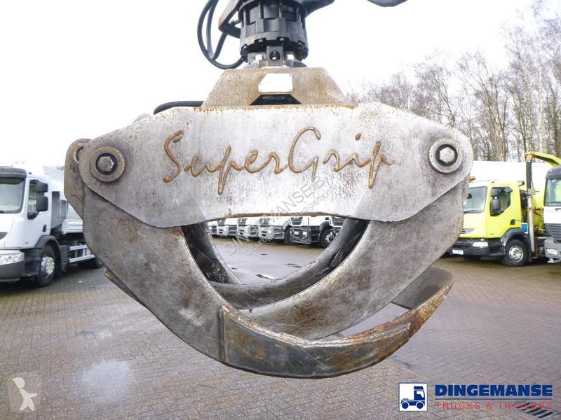 شاحنة DAF 105510 6x4 + Loglift F281S83 crane /...