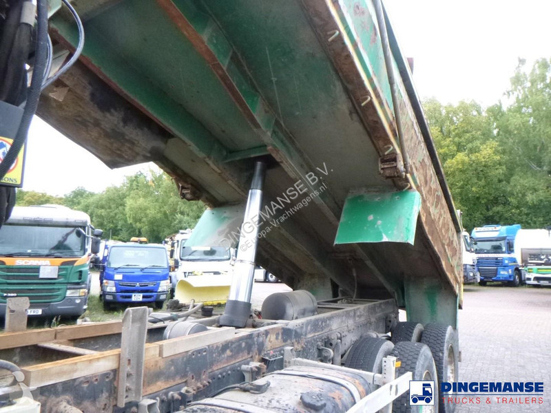 شاحنة MAN 35.400 8X4 RHD tipper + Palfinger...