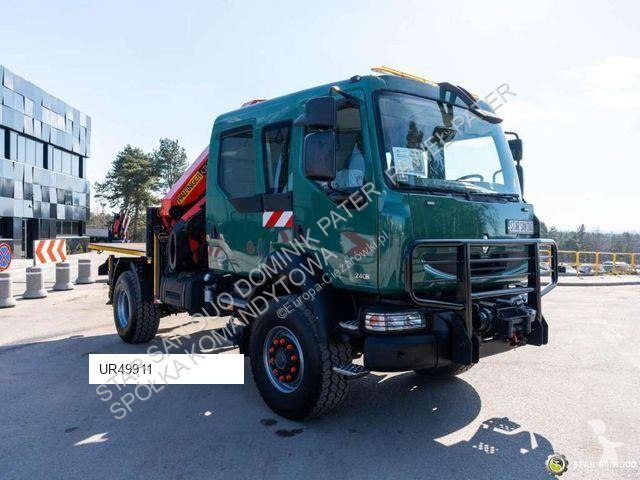 شاحنة Renault MIDLUM 240 DXI 4x4 Palfinger...
