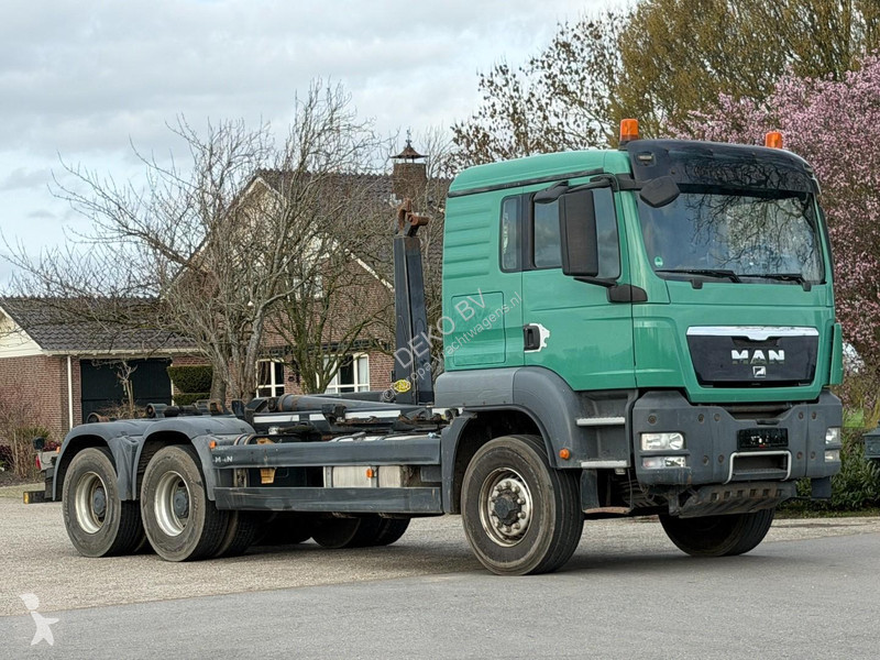 شاحنة MAN 28.480 6x6 HOOK/Container System!!