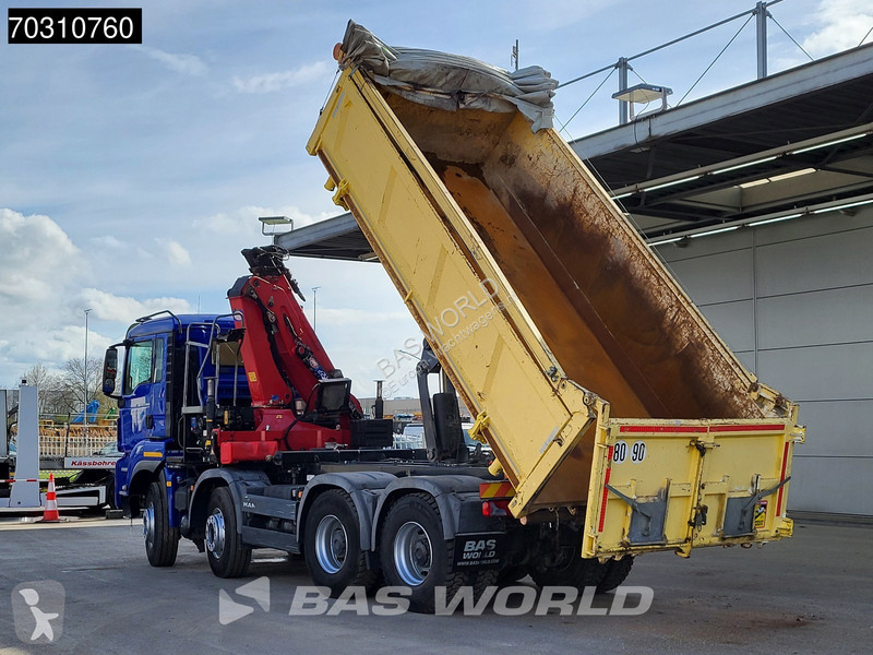 شاحنة MAN 35.480 8X4 HMF 2243-Z2 Crane Kran...