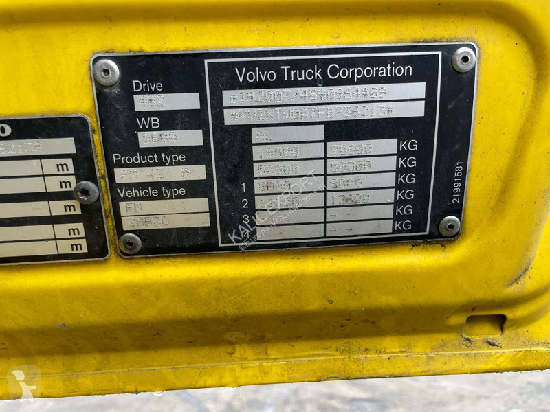 Lastbil Volvo FM 420 Chassis Cabine Retarder...