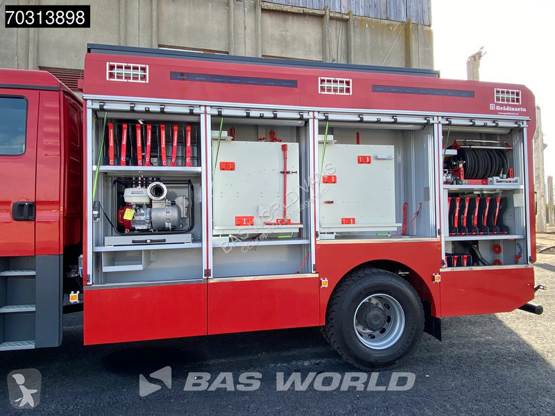 شاحنة MAN TGM 4X4 NEW! Gradinariu Feuerwehr...