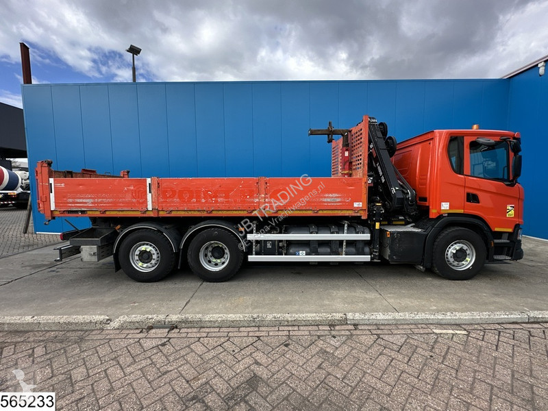 شاحنة Scania 410 EURO 6d, CN, 6x2, Retarder, Hiab