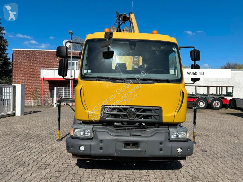شاحنة Renault D14 220 3Skipper + Effer 65 2S Kran