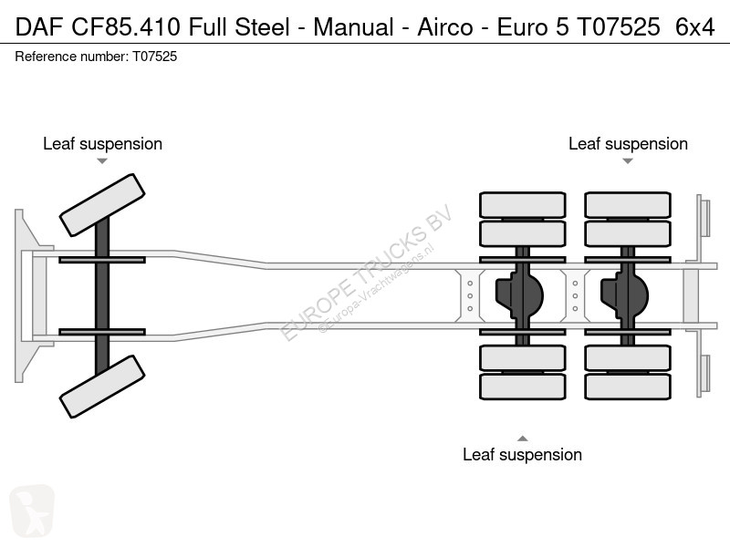 شاحنة DAF 410 Full Steel - Manual - Airco - Euro 5