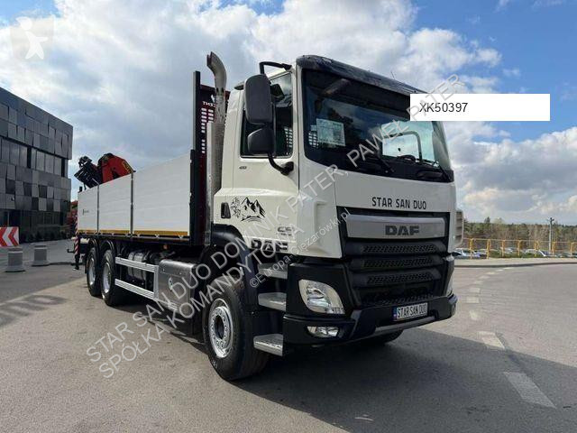 شاحنة DAF CF 410 6x4 PALFINGER PK 20001 Crane...