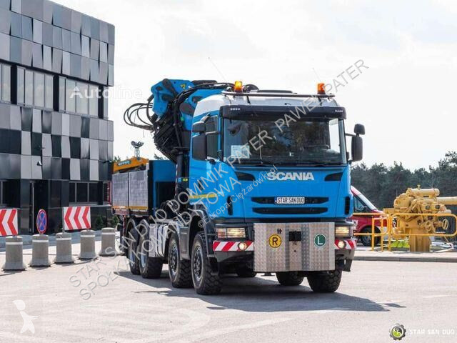 Kamión Scania G440 8x8 PALFINGER PK 100002 FLY...