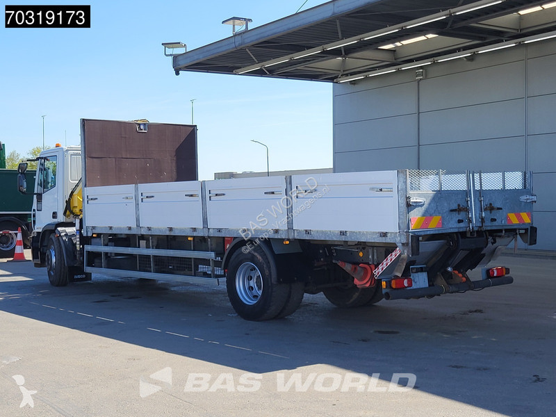 شاحنة Iveco 180E300 4X2 Hyva V911 3S Crane Kran...