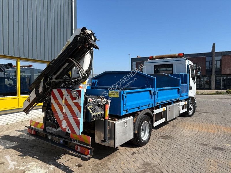 شاحنة Renault 220 + PALFINGER PK 6001 + tipper...