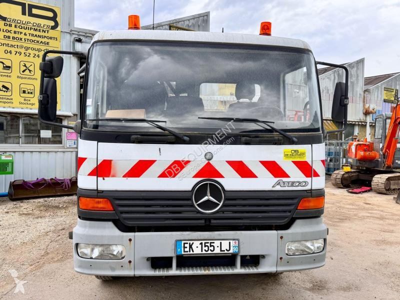 شاحنة Mercedes  ATEGO 1218 Camion benne grue...