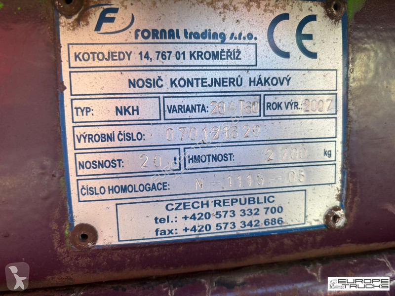 Camion Volvo 340 Full Steel - Manual - 20T Hook