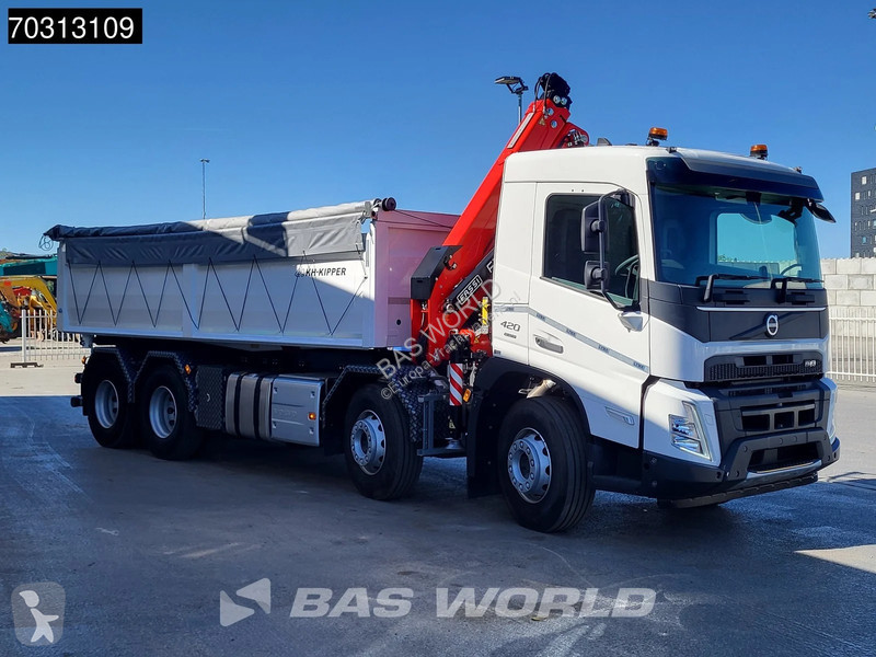شاحنة Volvo 420  8X4 NEW RHD! Fassi F145Z.0.22...